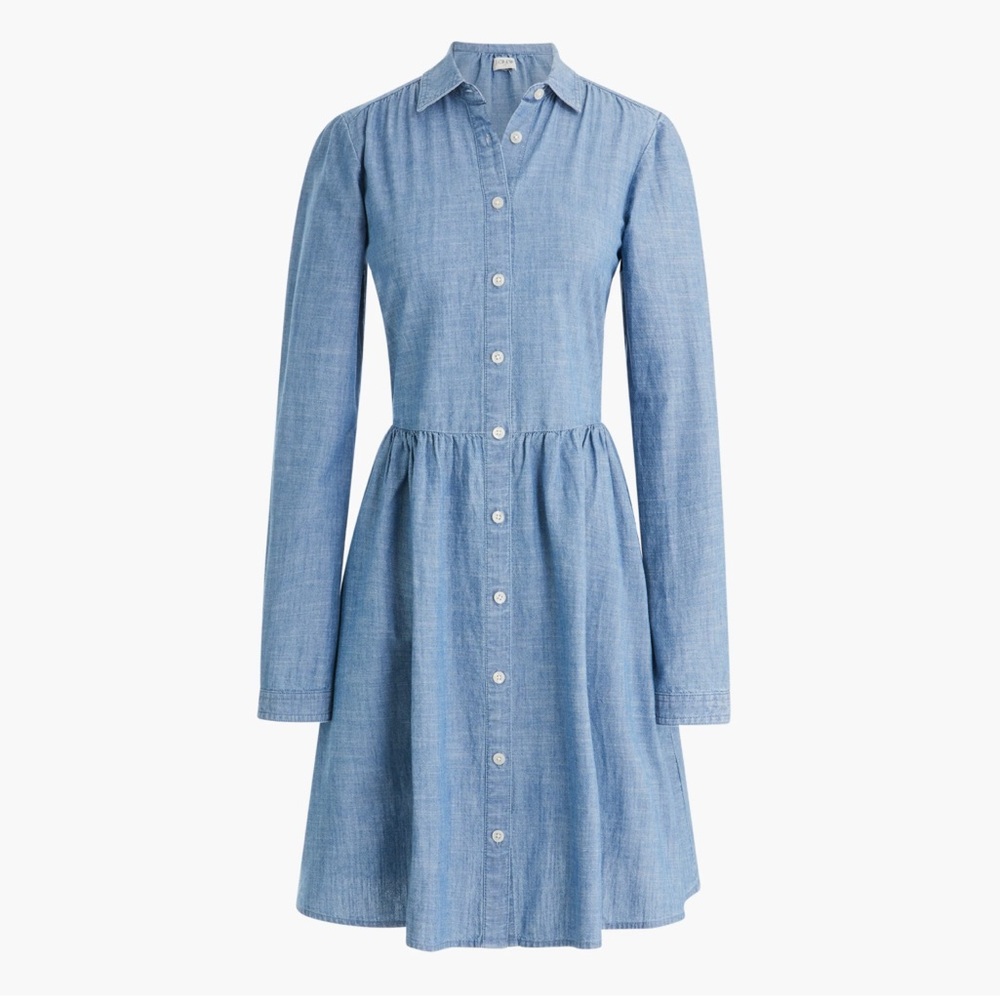 J. Crew Light Blue Chambray Shirt